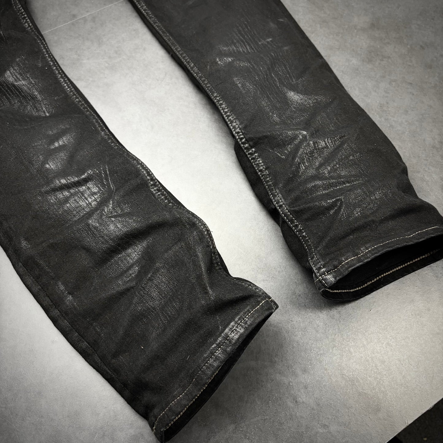 Rick Owens Waxed Detroit Cut