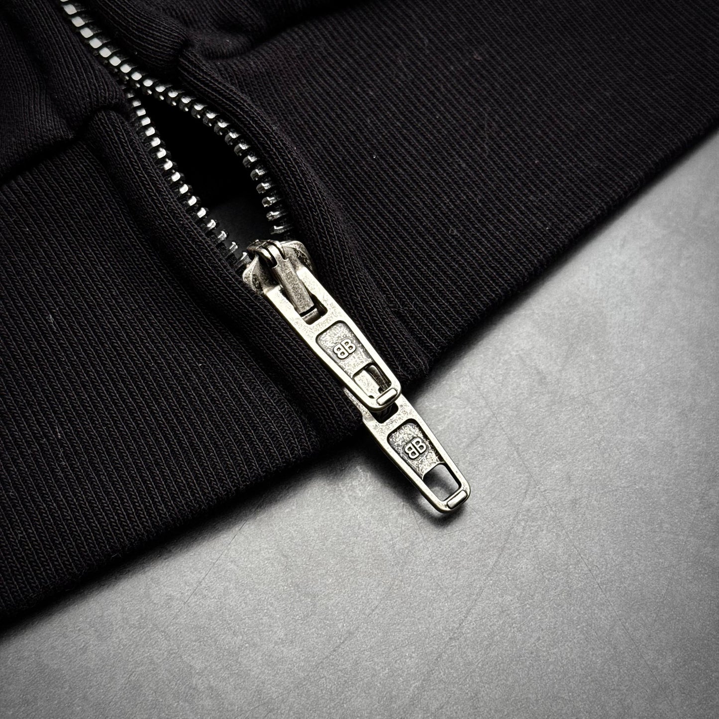 Balenciaga sticker zip hoodie sample