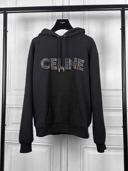 Celine Glitter Rainbow Hoodie