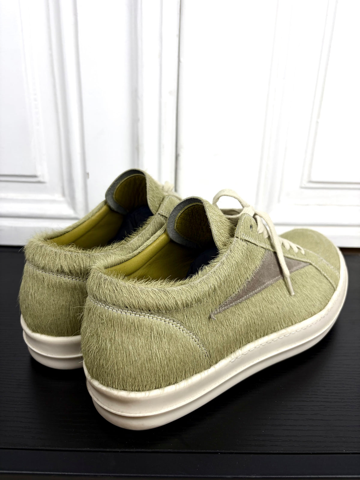 Rick Owens SAMPLE Pony Hair Vans