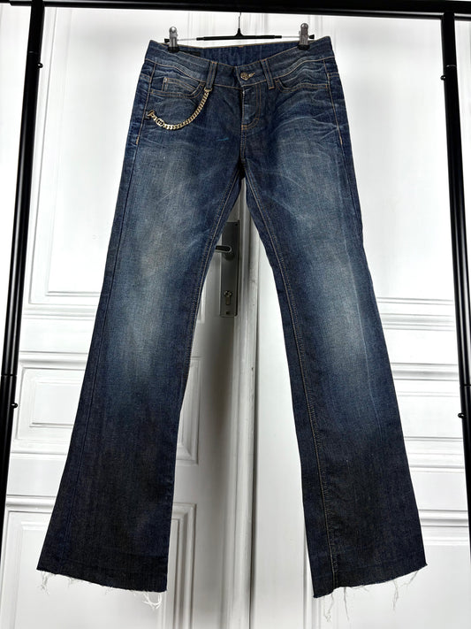 Gucci Bootcut Chain Denim
