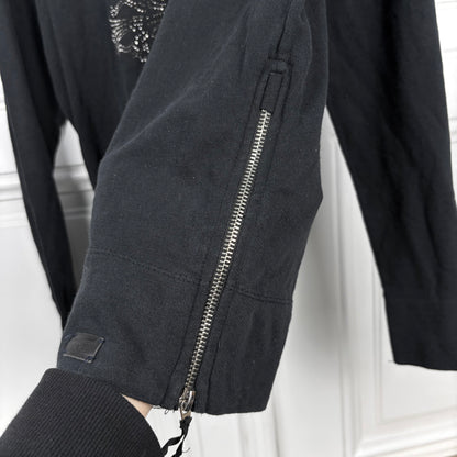 True Religion Leather Cross Sweater