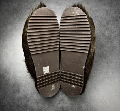 Rick owens „ponyhair“ slides