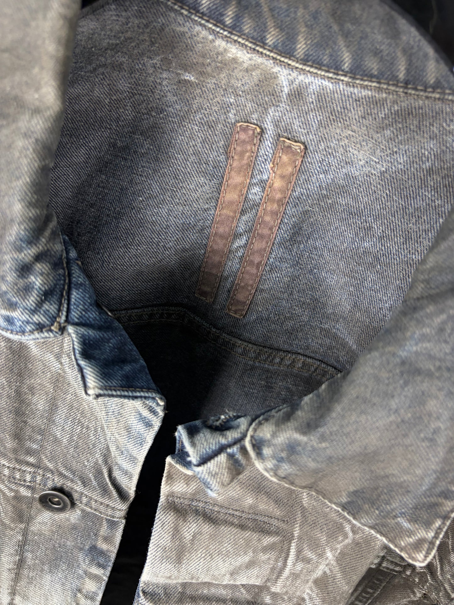 Rick Owens Olmar&Mirta Delft Denim Jacket