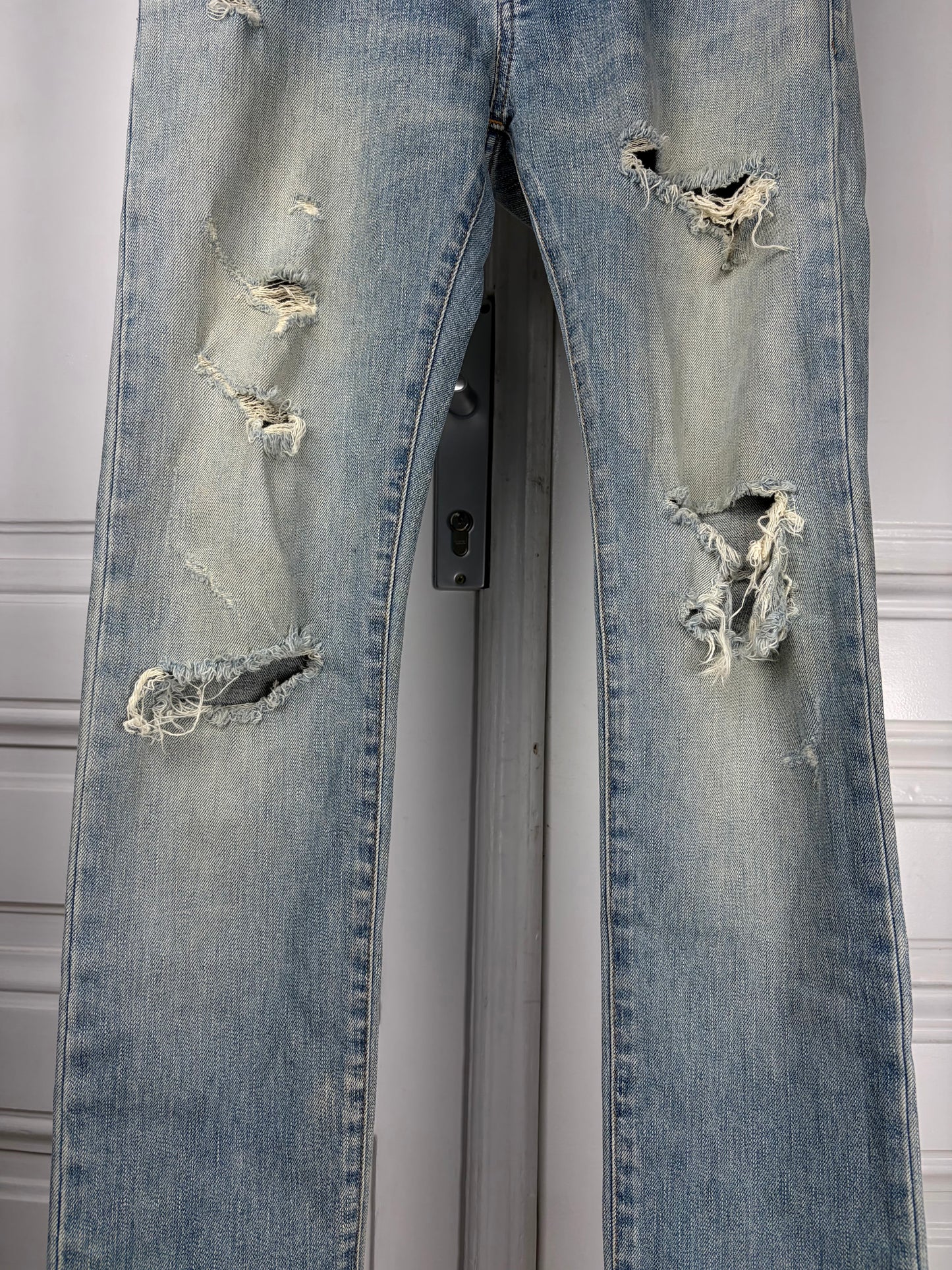 Saint Laurent 2016 Crash Denim