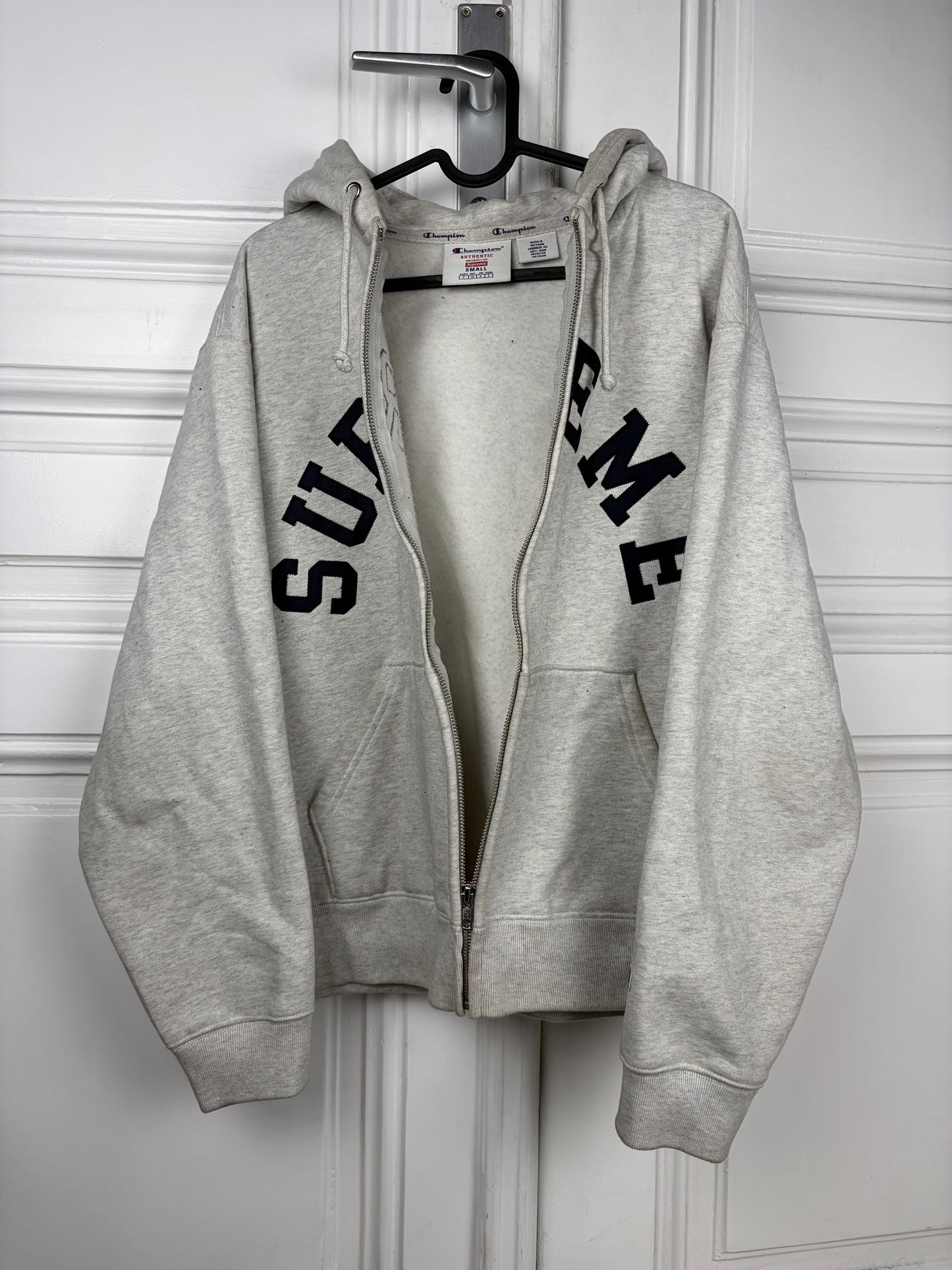 Supreme x Champion Logo Zip Up