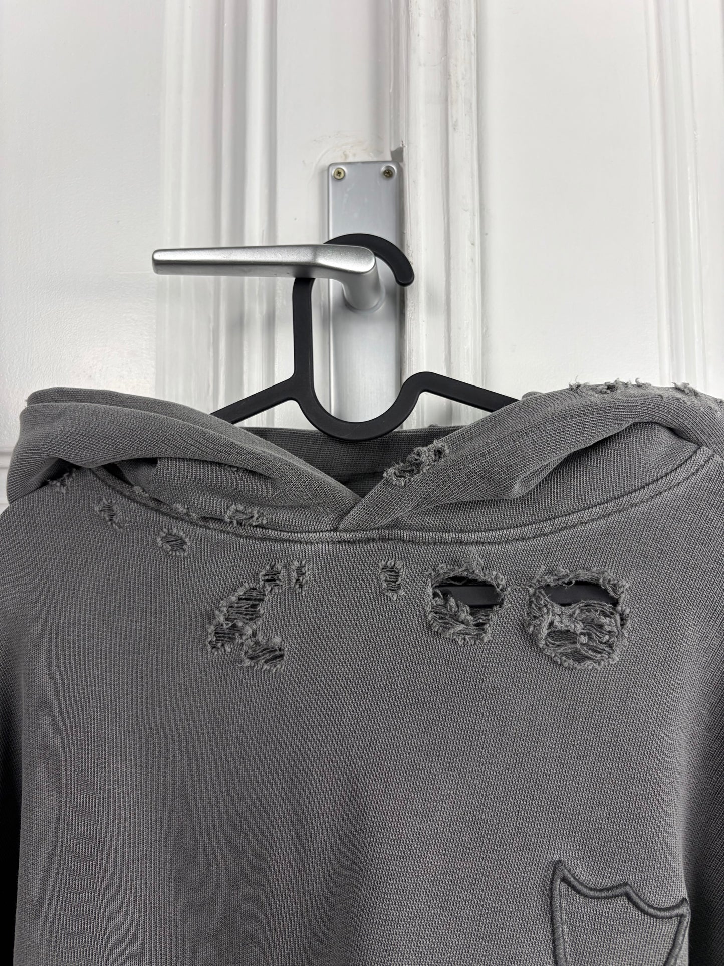 HTC Heavy Distressed Shield Hoodie