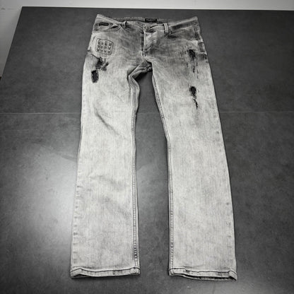 Philipp Plein Skull Crash Denim