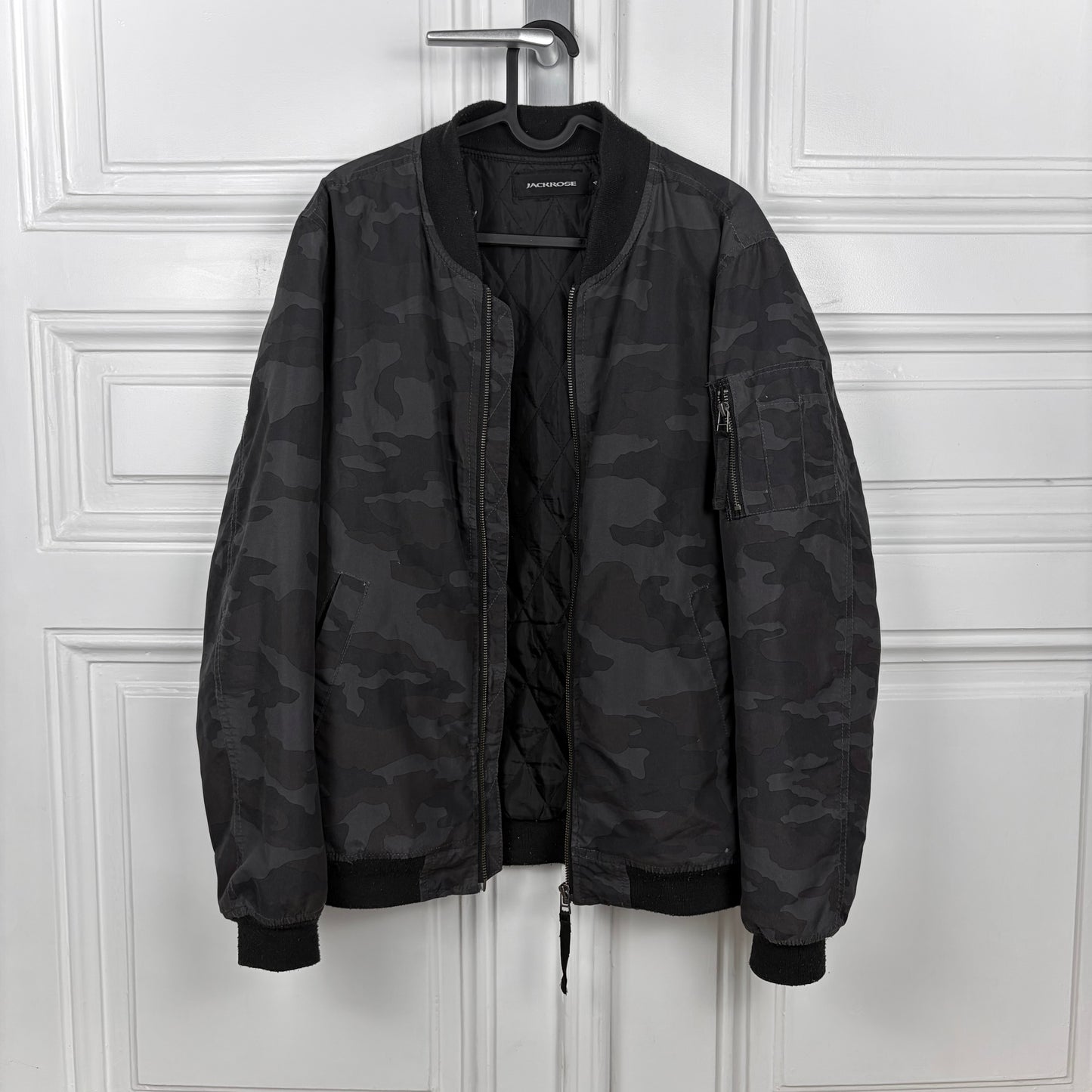 Jack Rose Camo Bomber