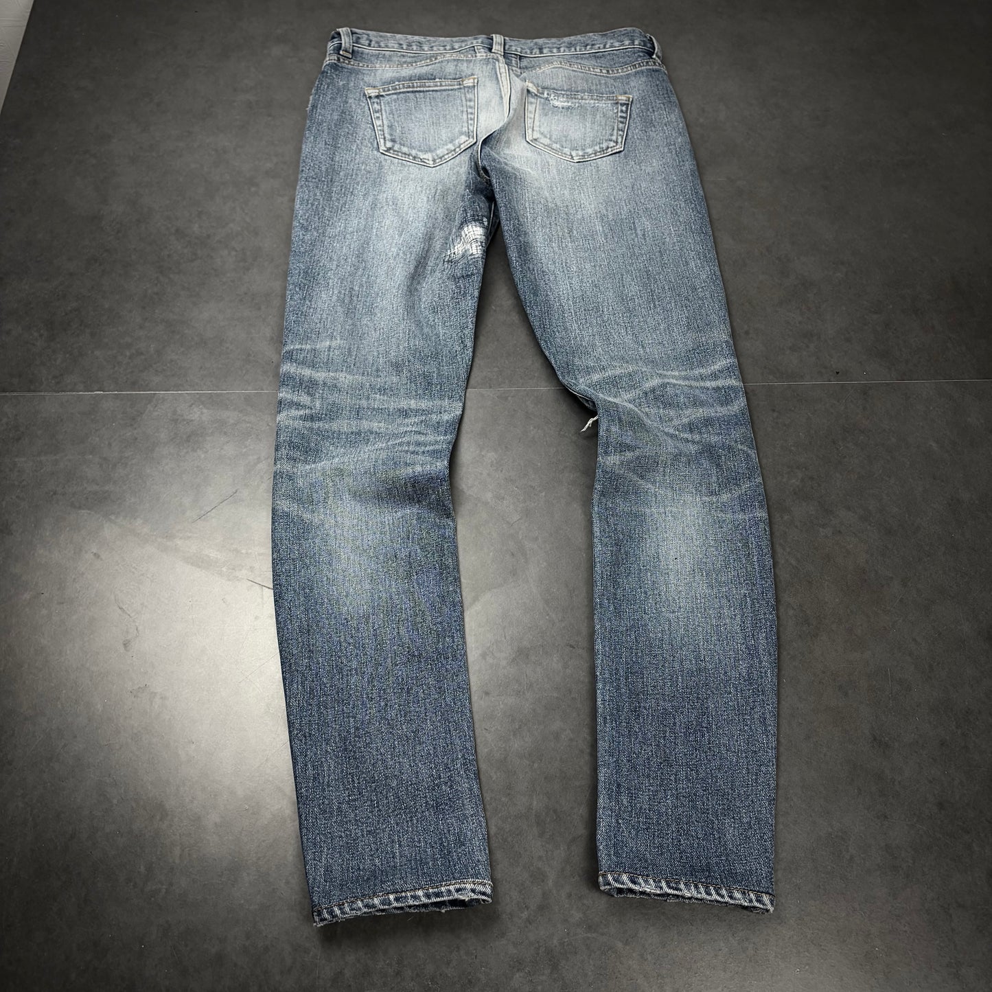 Saint Laurent d01 Crash Denim