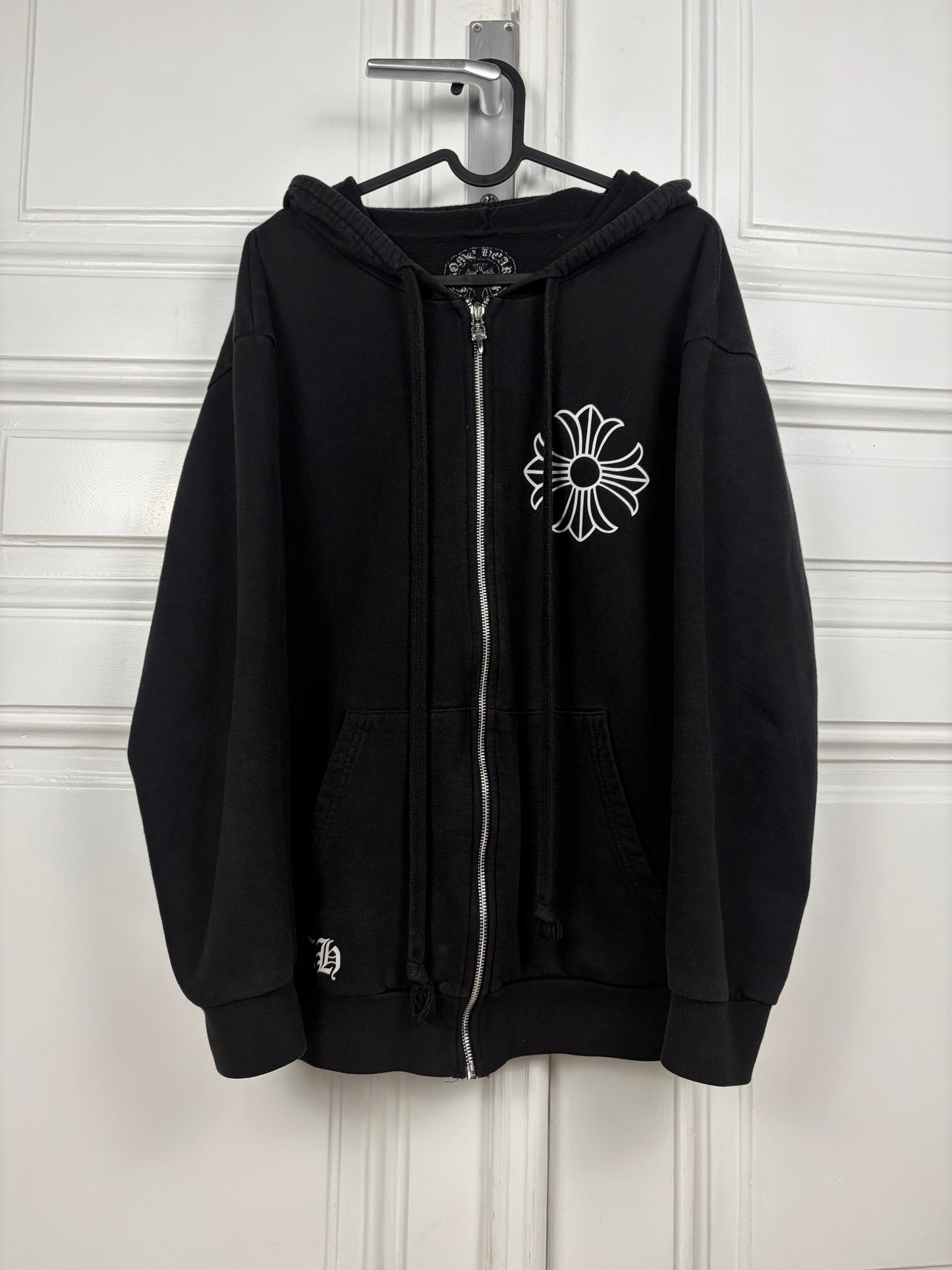 Chrome Hearts Plus Cross Dagger Zip Hoodie