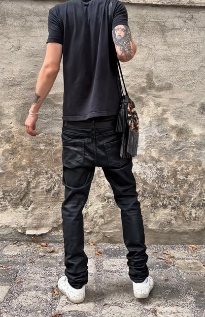 Rick Owens 2017 Waxed Detroit Cut