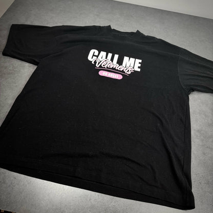 Vetements „Call me“ Tshirt