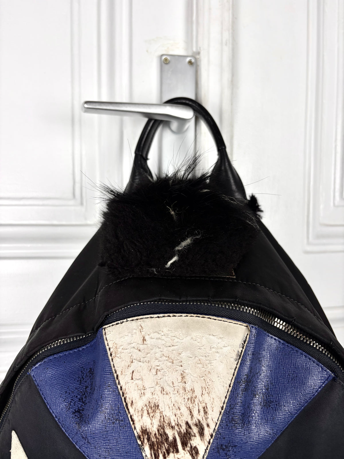 Fendi Monster Fur Backpack