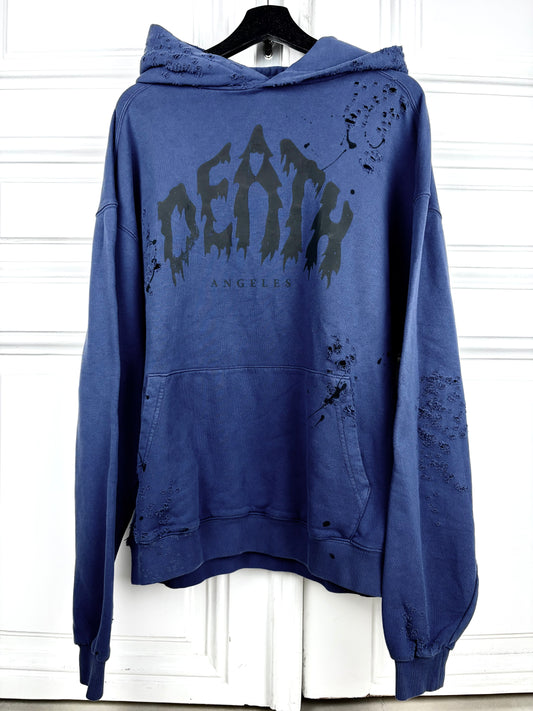 Hollywood Trading Company
 „DEATH“ Distressed hoodie