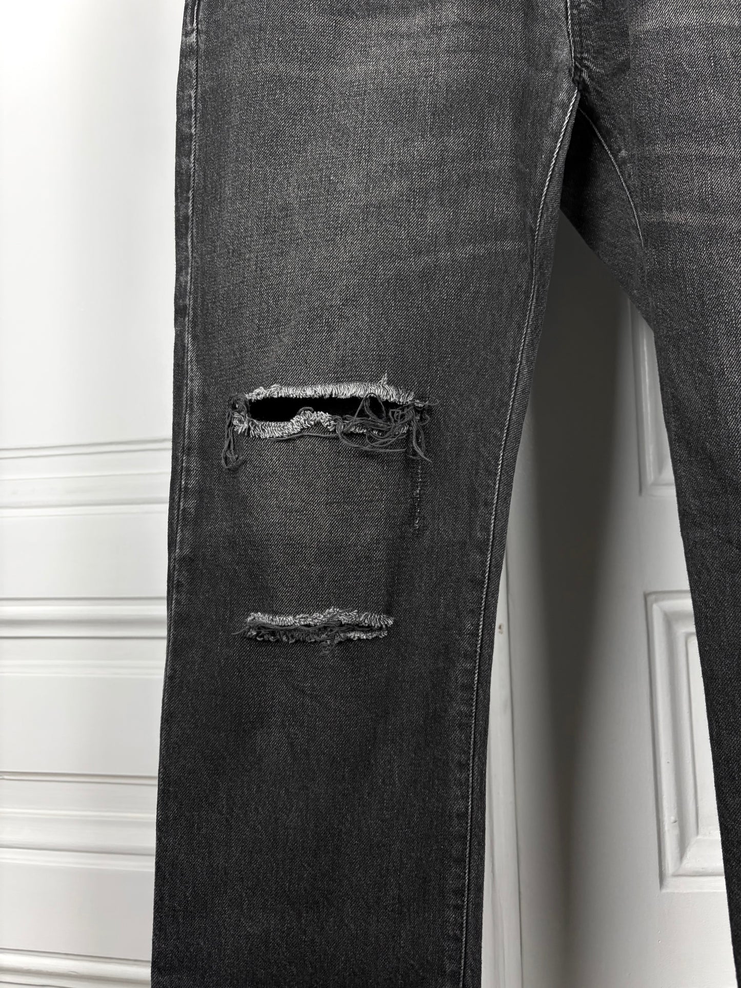 Saint Laurent D02 Distressed Denim