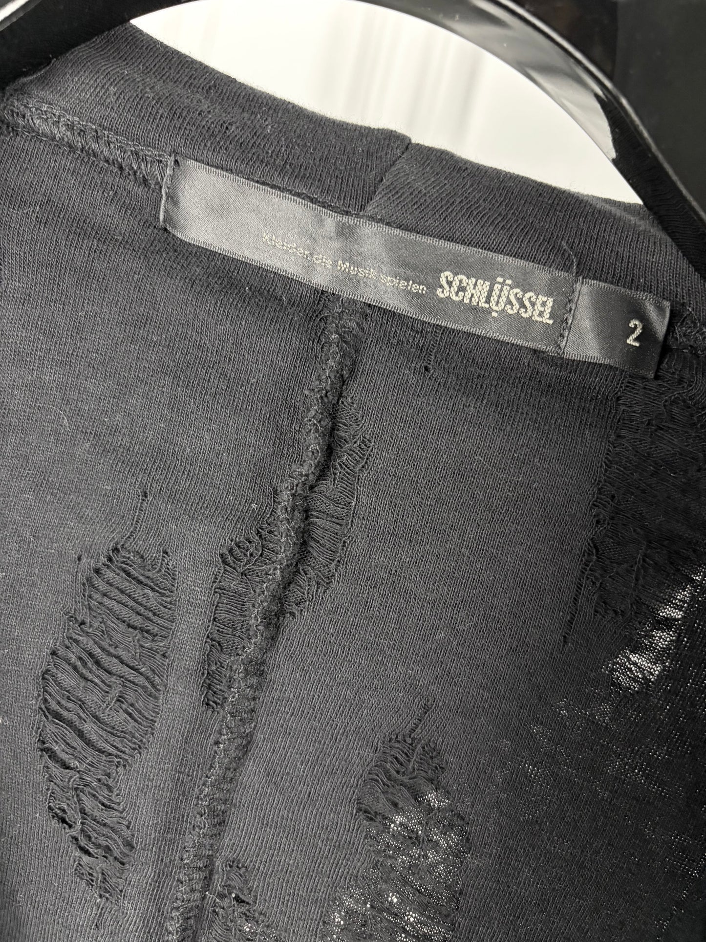 Schlüssel Distressed Zip