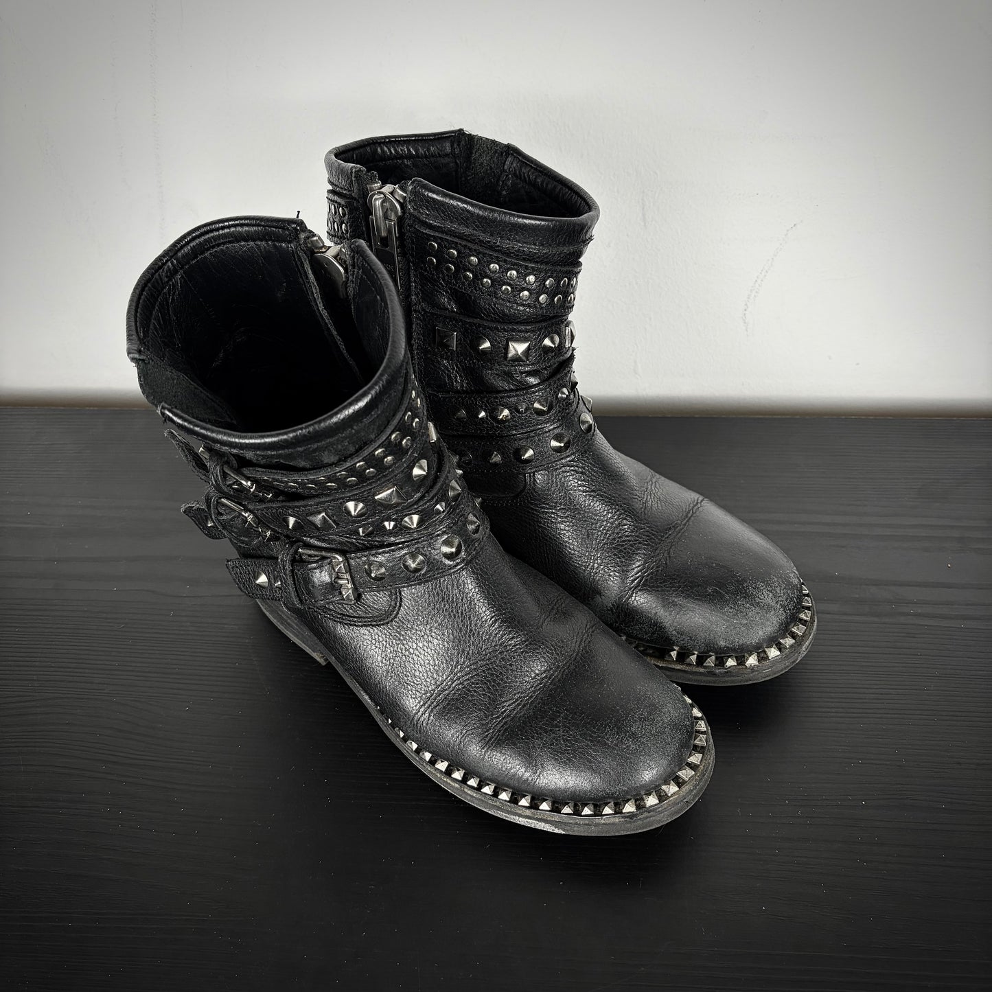 ASH Studded Strap Boots