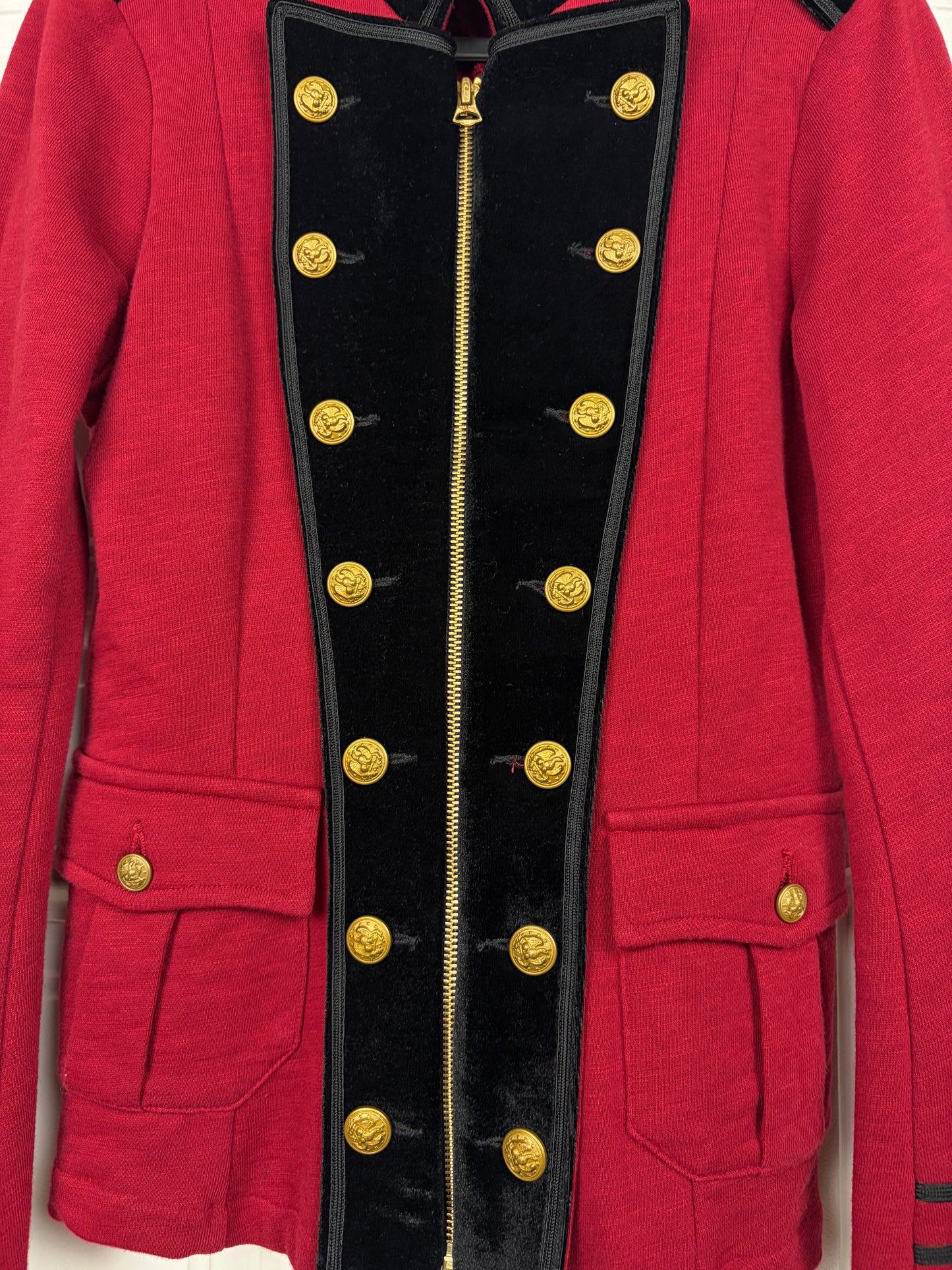 Ralph Lauren Velour Napoleon Jacket