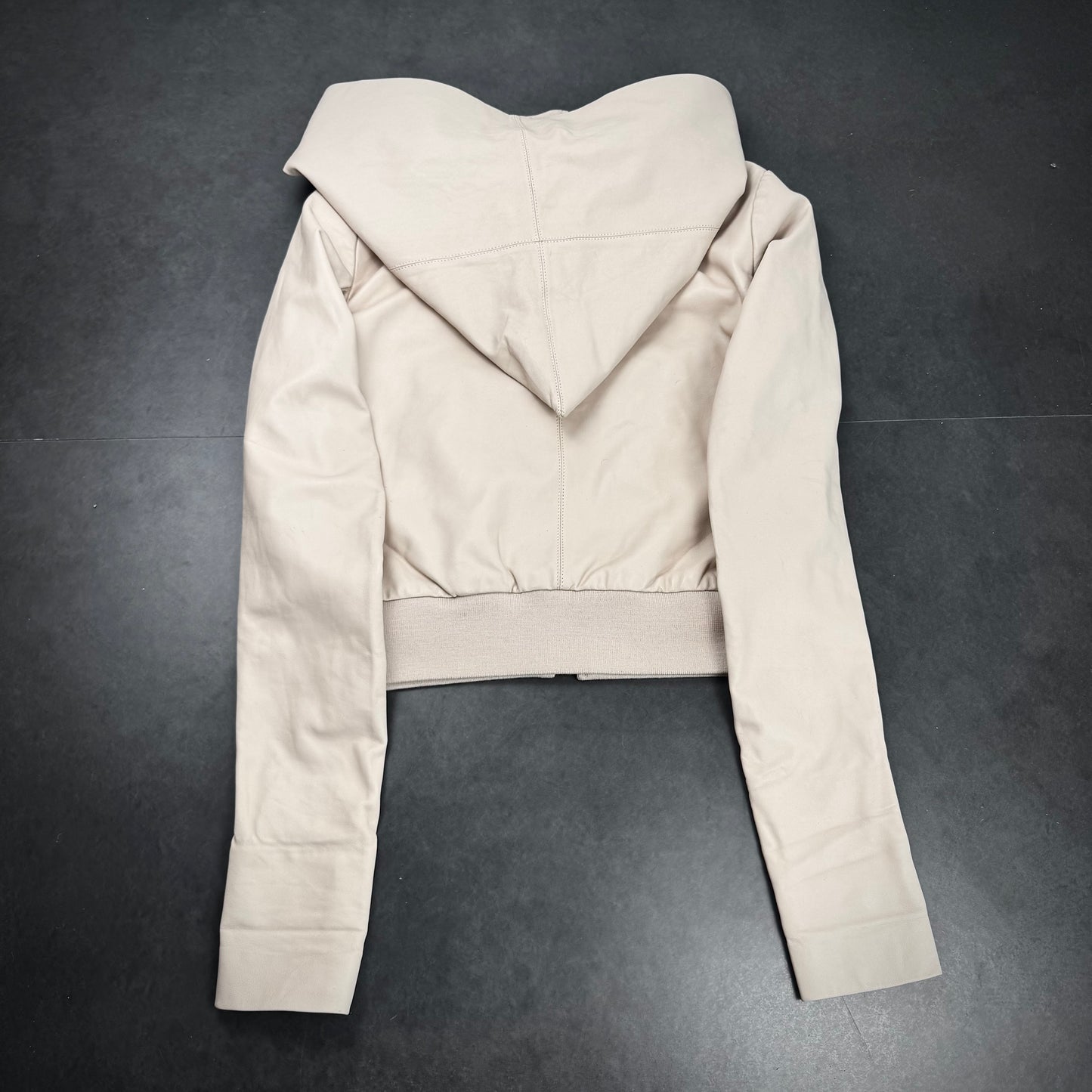 Rick Owens 2014 Olmar&Mirta Full Leather Wizard Hoodie