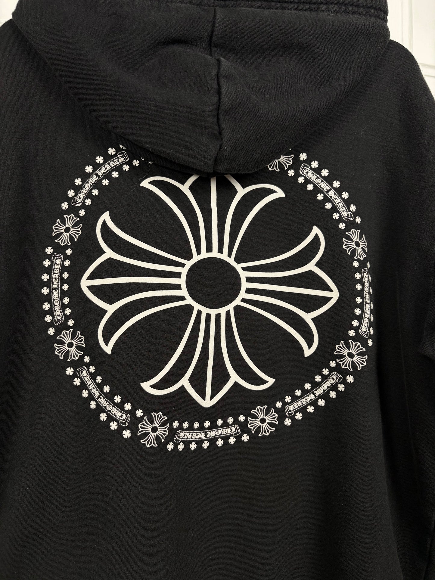 Chrome Hearts Plus Cross Dagger Zip Hoodie