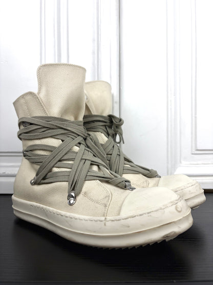 Rick Owens Megalace High Top Ramones