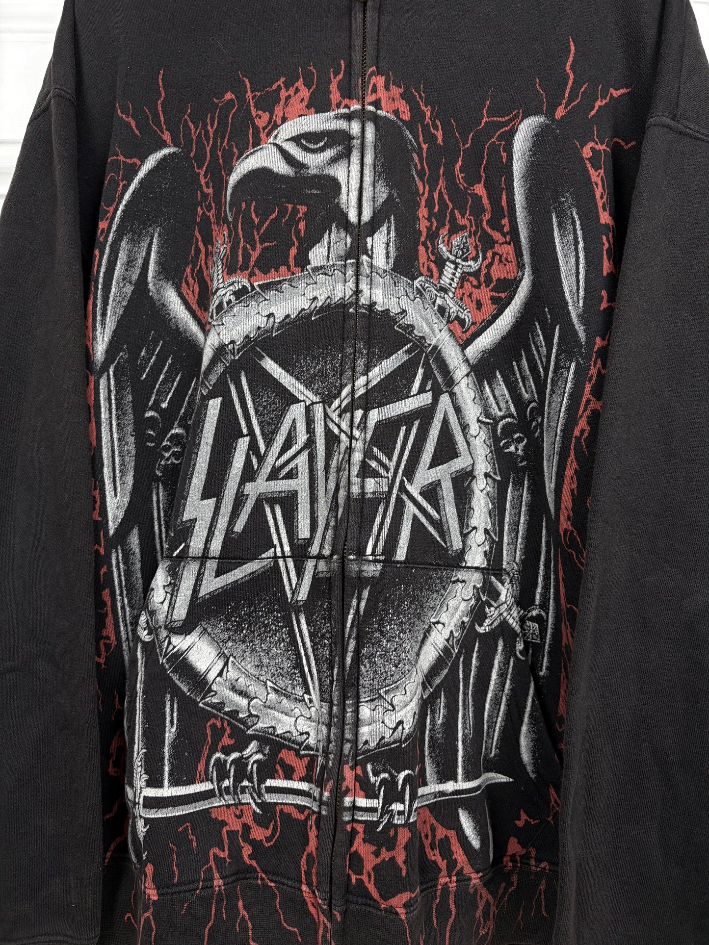 Vintage slayer zip up