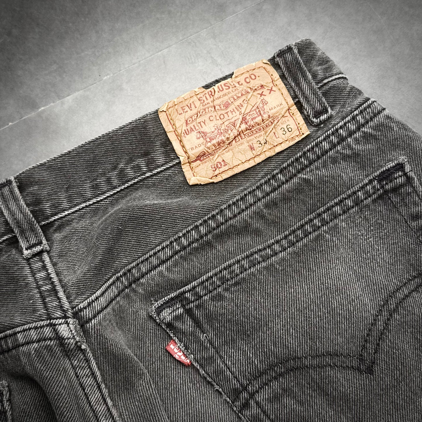 Vetements Logo Denim