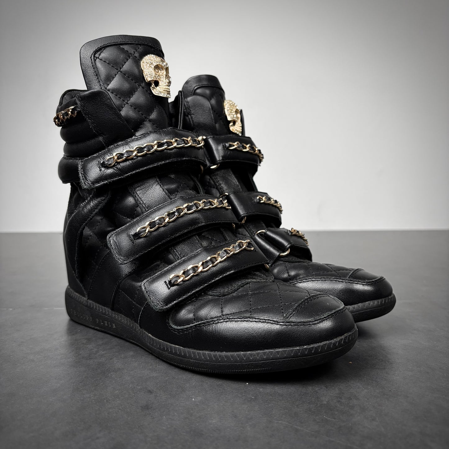 Philipp Plein Skull Wedges