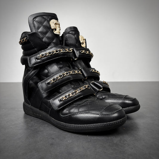 Philipp Plein Skull Wedges