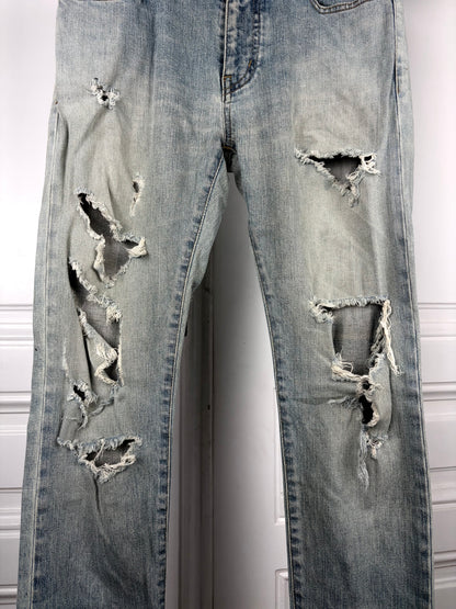 Saint Laurent Crash Denim