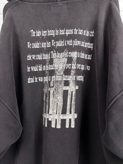 Enfants Riches Déprimés head against the bars Hoodie
