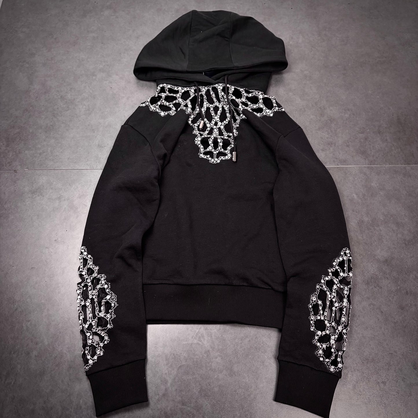 Philipp Plein Crystal Sample Hoodie