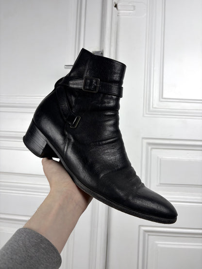 Saint Laurent Buckle Boots