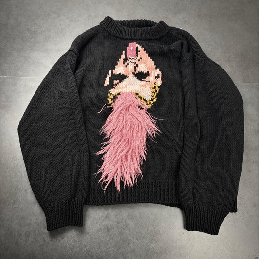 Doublet inside out sweater