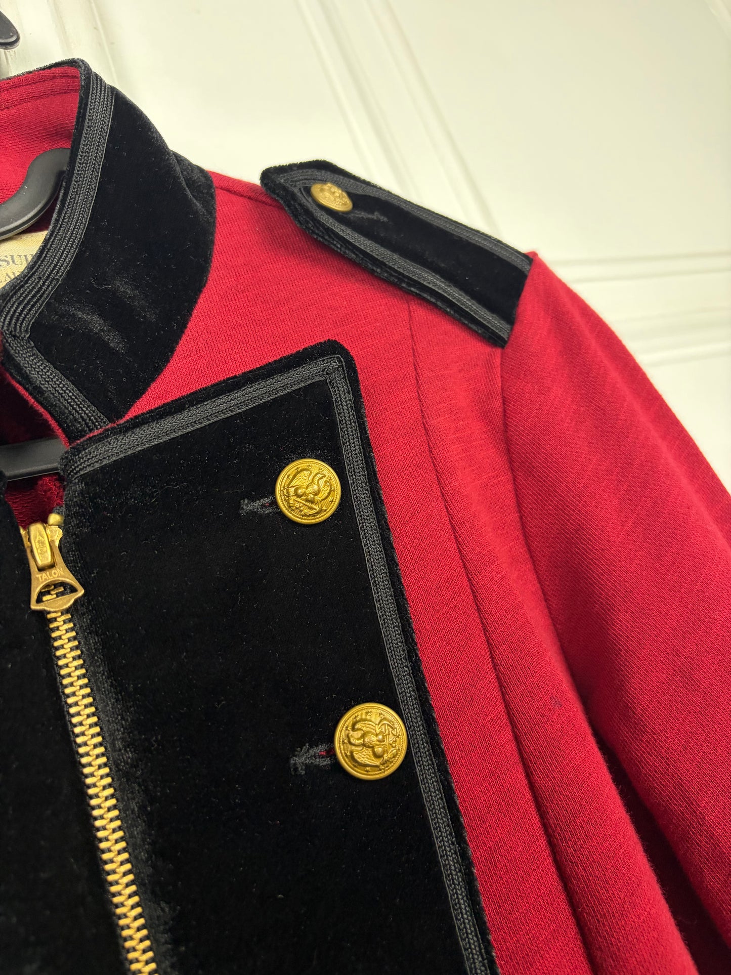 Ralph Lauren Velour Napoleon Jacket