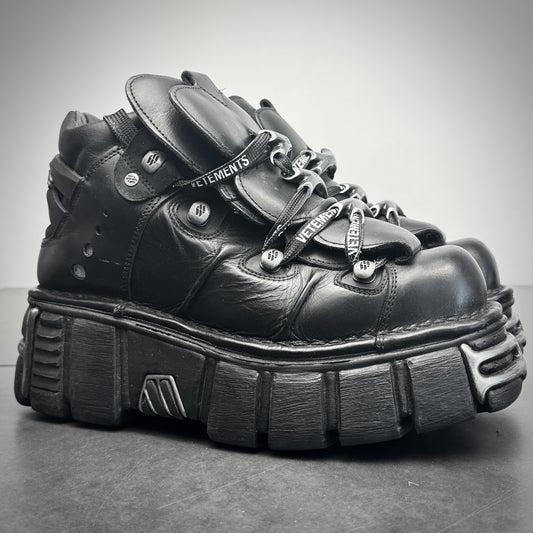 Black Vetements Newrocks