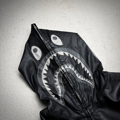 Bape Leather Hoodie/Jacket