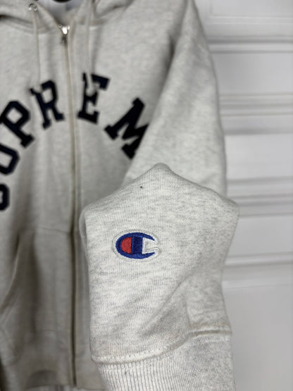 Supreme x Champion Logo Zip Up