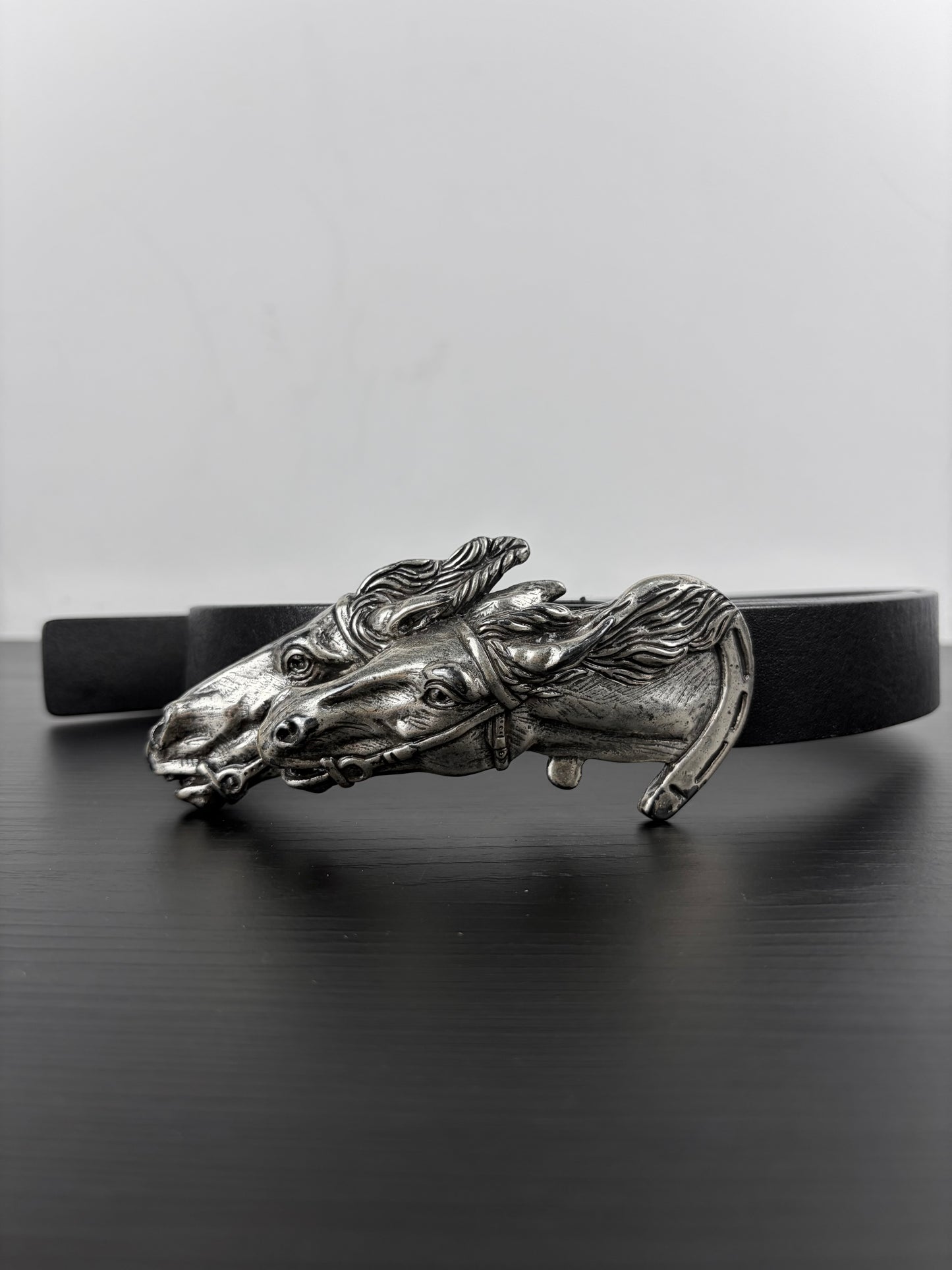 Gucci Double Horse Belt