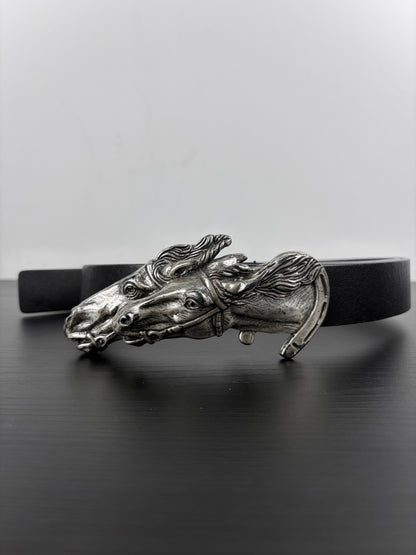 Gucci Double Horse Belt