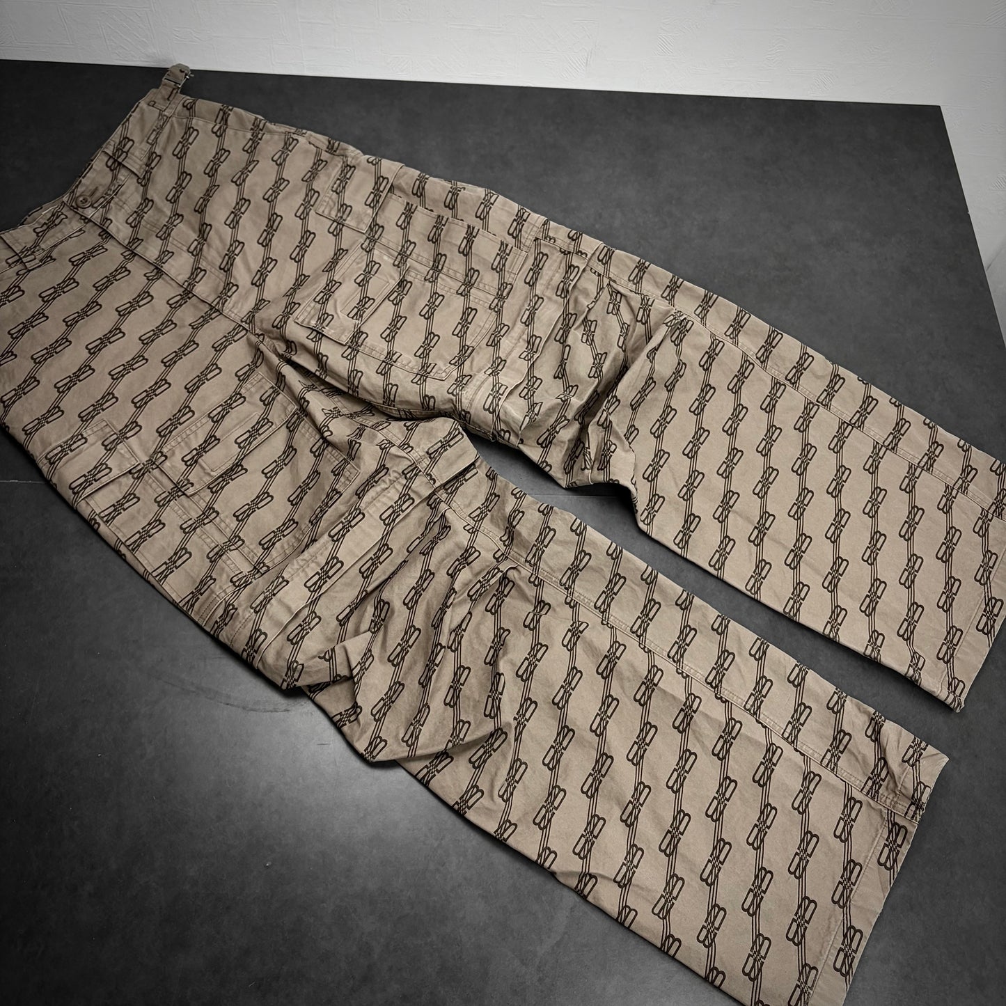 Balenciaga transformable logo camo