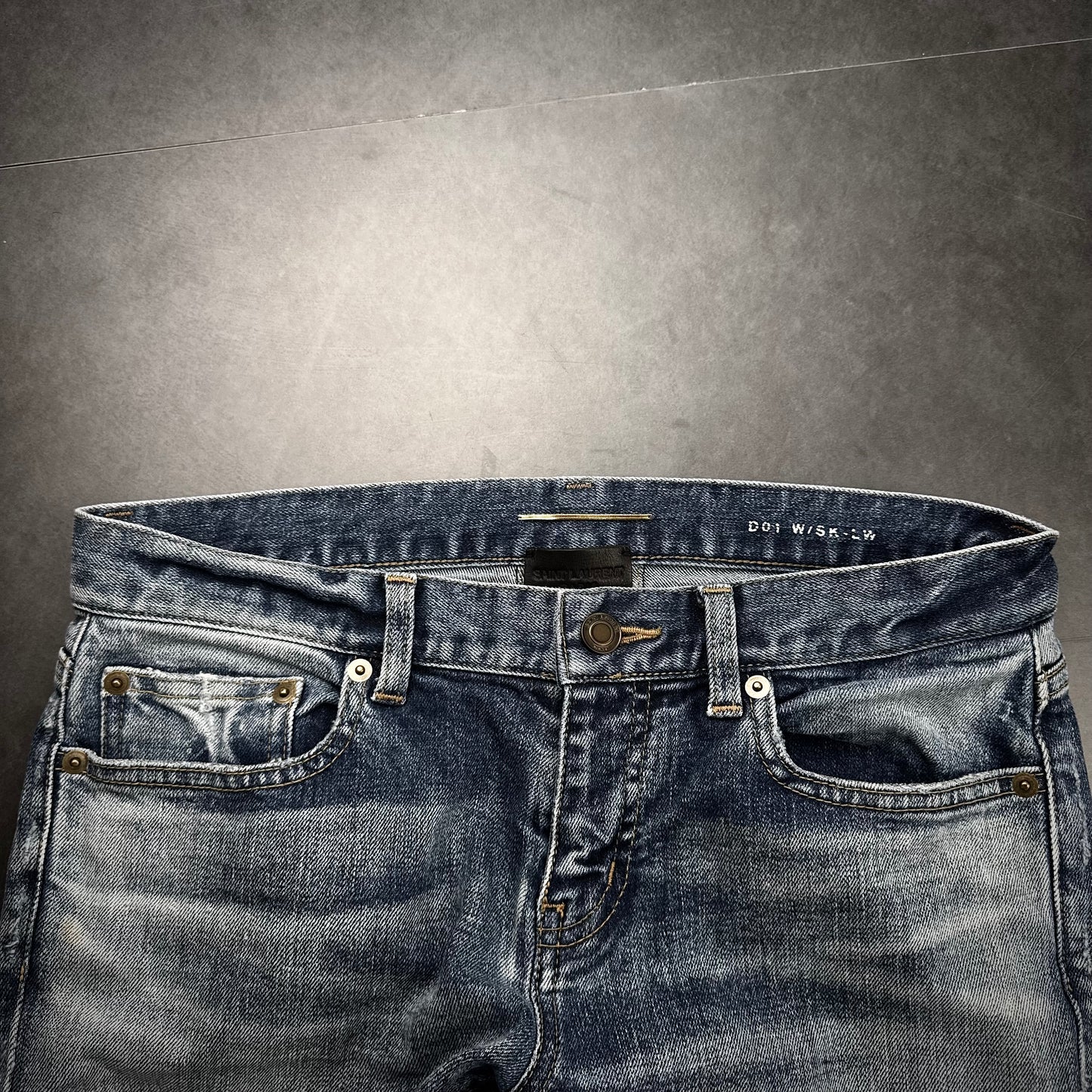Saint Laurent 2016 D01 „Crash“ Denim