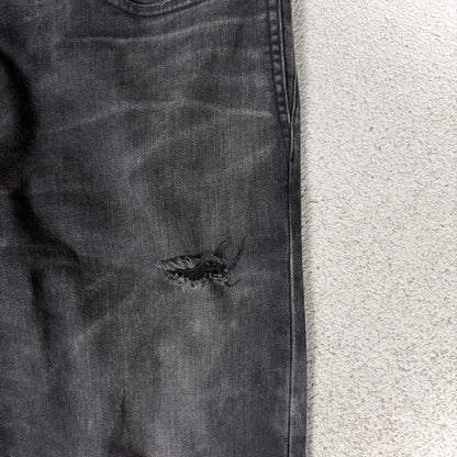 Saint Laurent 2018 D02 Distressed Denim