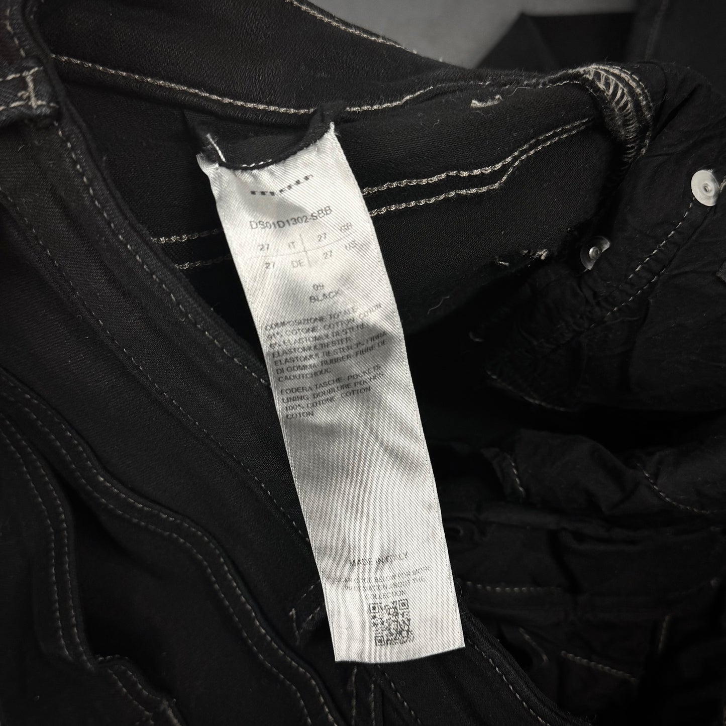 Rick Owens „Bias“ Spiral Bootcut