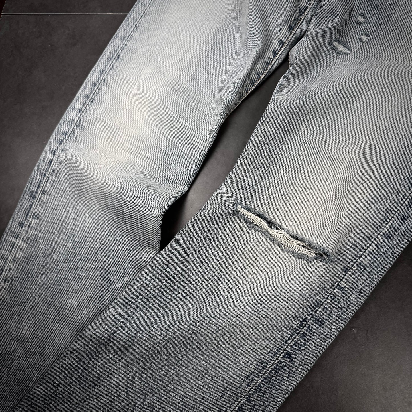 Saint Laurent Distressed D18 Denim