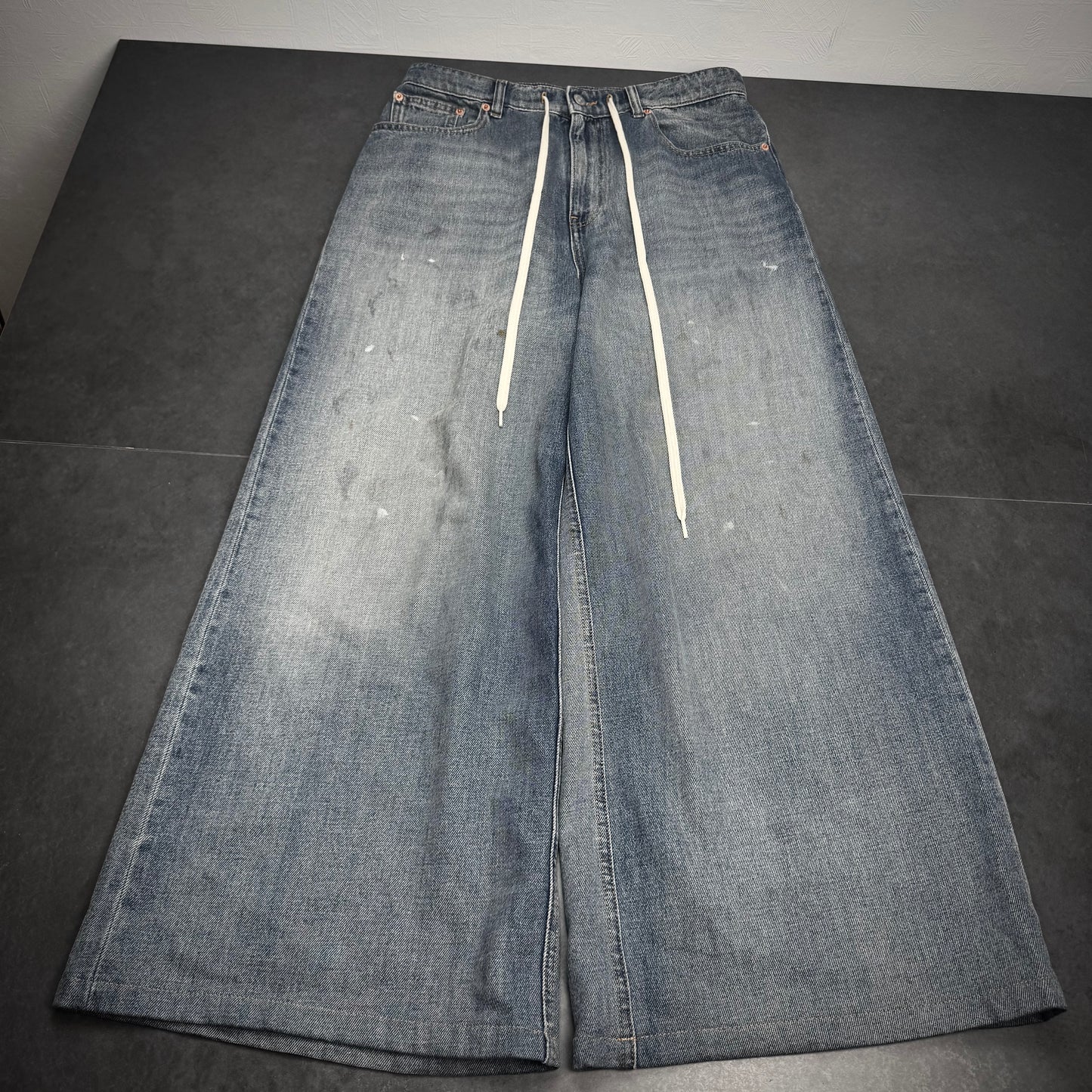 Margiela MM6 Shoelace Baggy Jeans