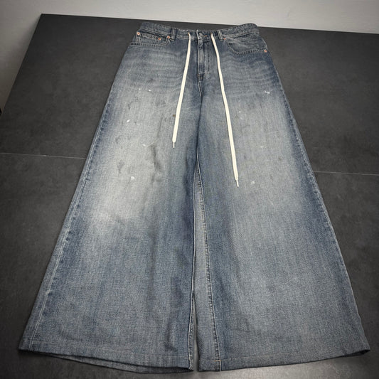 Margiela MM6 Shoelace Baggy Jeans