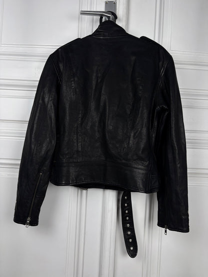 Ralph Lauren Sample Leather Napoleon Jacket