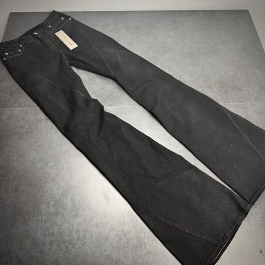 Rick Owens „Bias“ Spiral Bootcut
